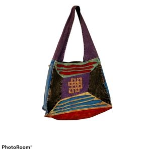 Bohemian colorful purse.